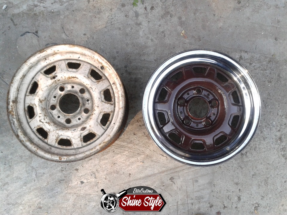 Полировка ShineStyle — Стального диска в районе полки — DRIVE2