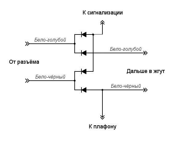 Схема центрального замка нива шевроле