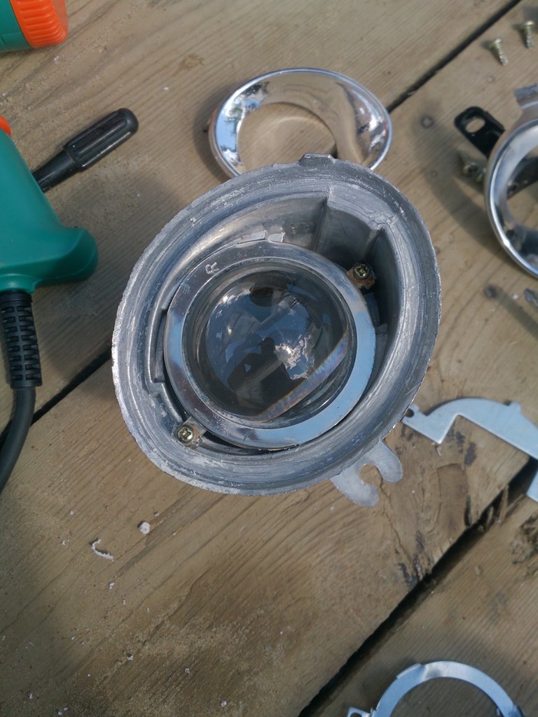 даешь старые линзы в новые туманки… — Hyundai Sonata IV (EF), 2 л, 2006 ...