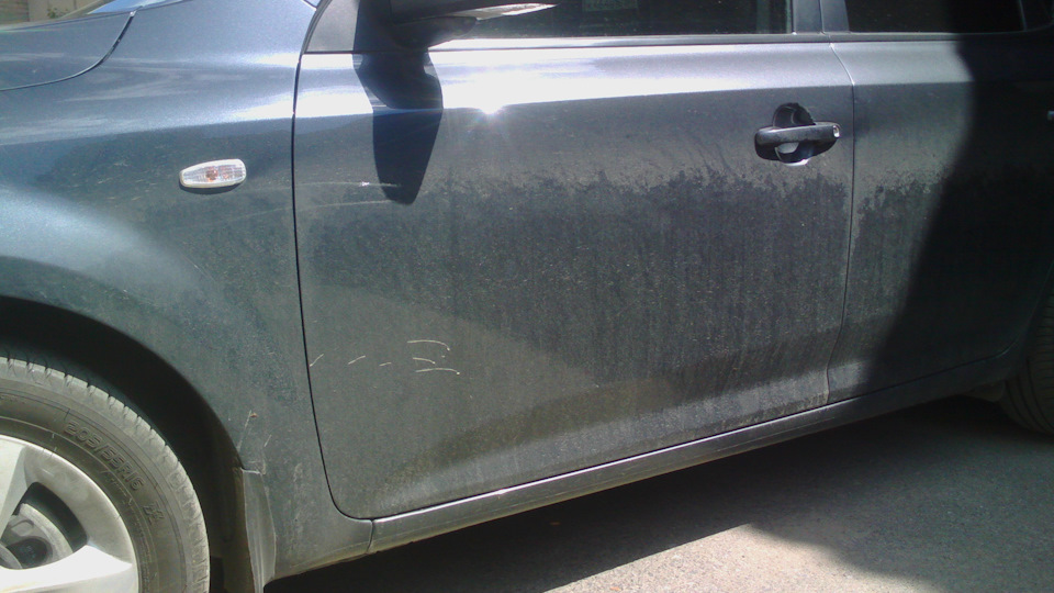 Мягкие брызговики или нет пескострую! — KIA Ceed (1G), 1,6 л, 2009 года ...