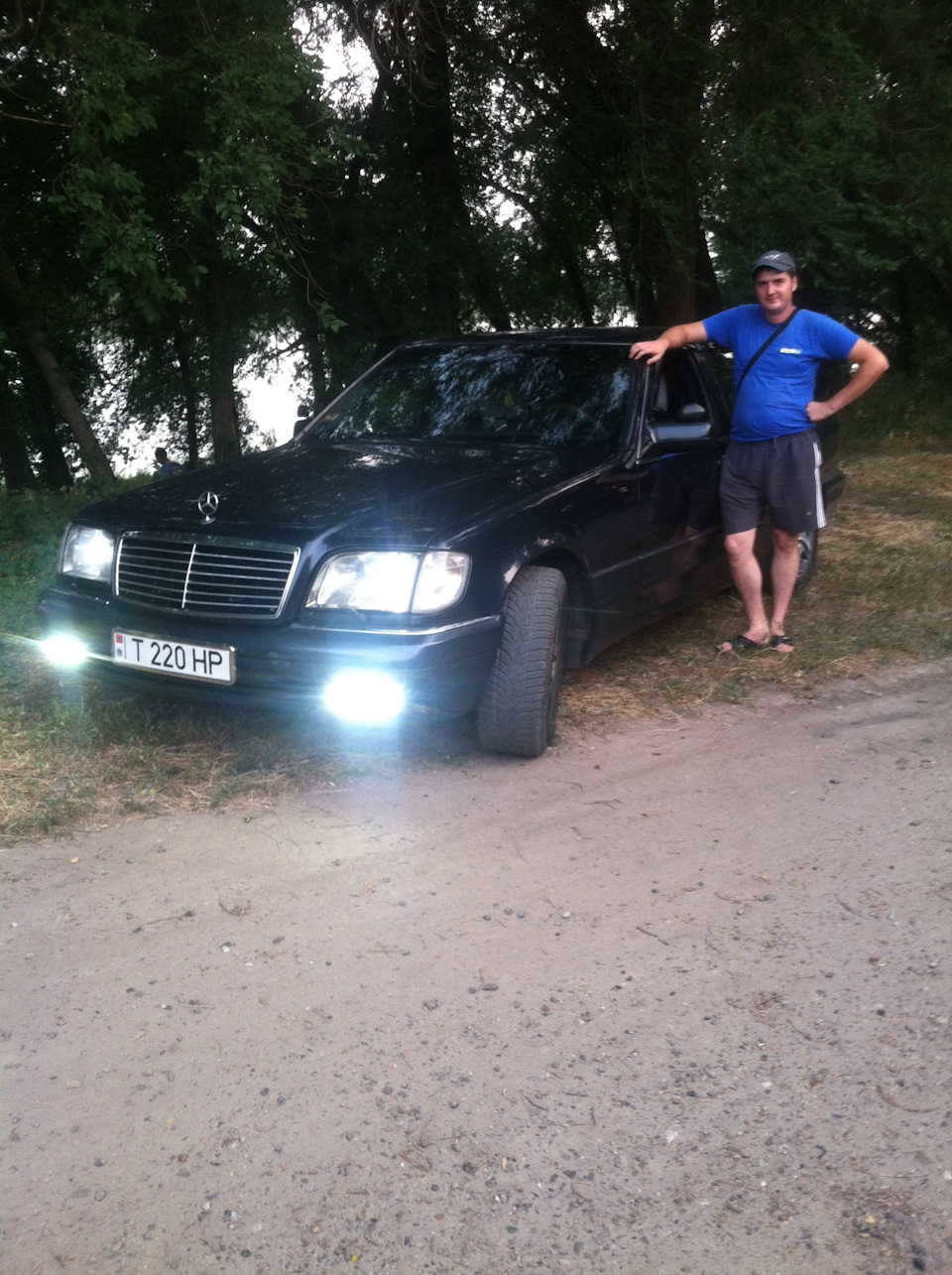 блок ходовых огней и они — Mercedes-Benz S-Class (W140), 3,5 л, 1995 ...