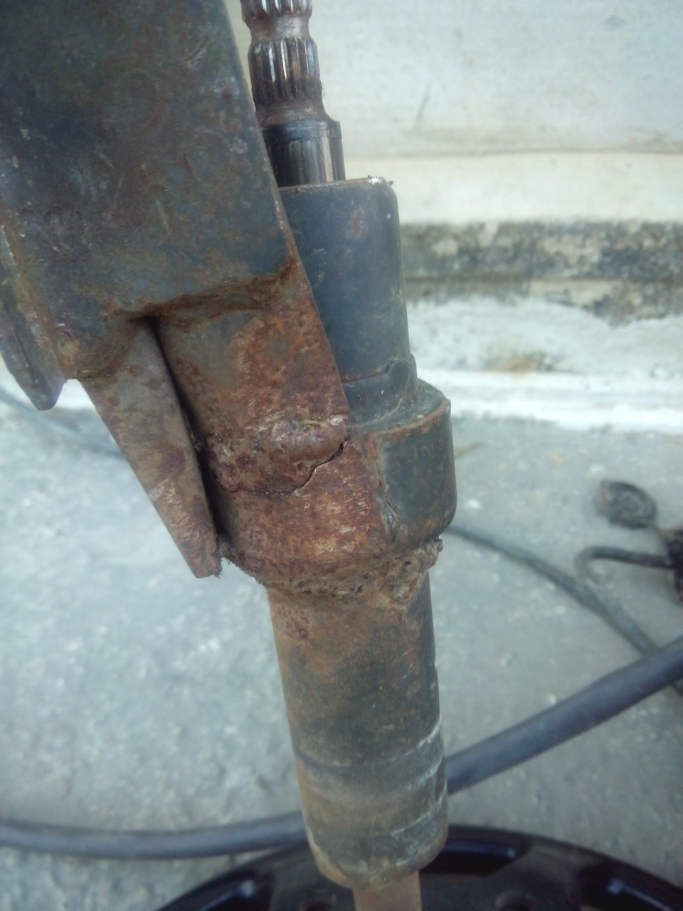 Полечил рулевую колонку — УАЗ 2206, 2,5 л, 1995 года | своими руками ...