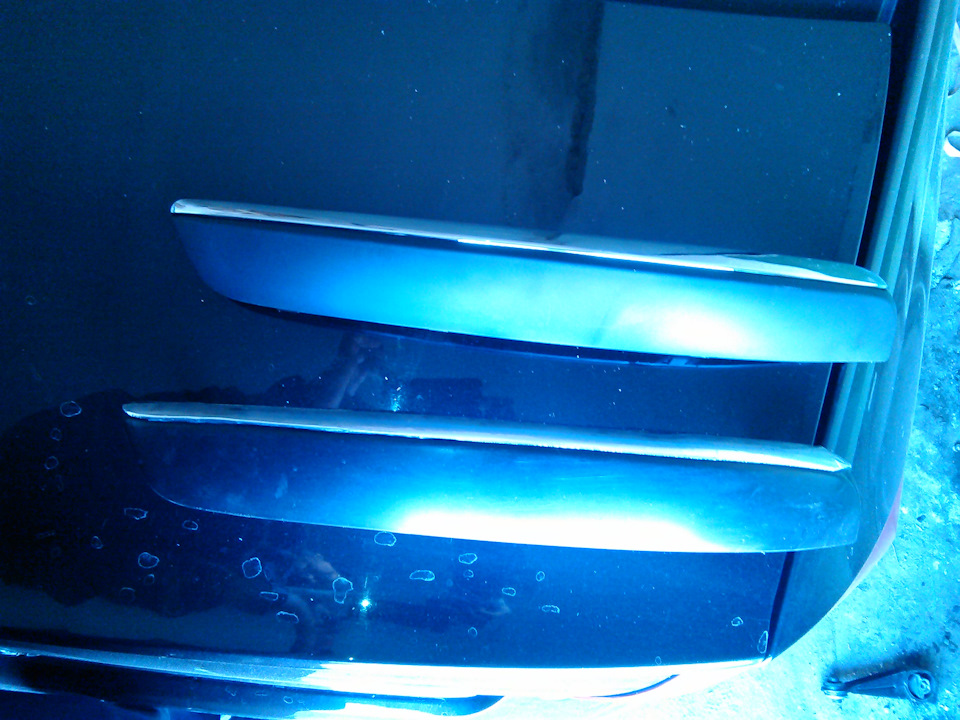 Удаление мелких вмятин без покраски и новый молдинг — Peugeot 407, 2,2 ...