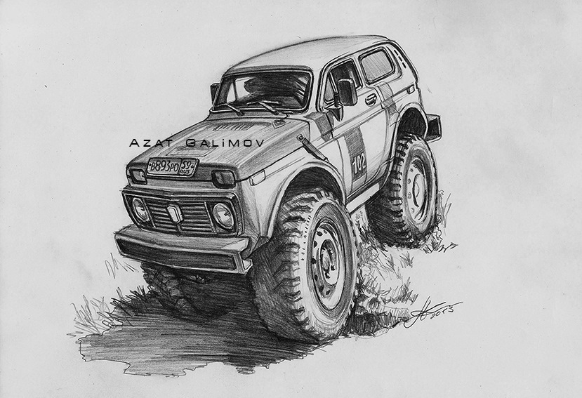 X 4 рисунок