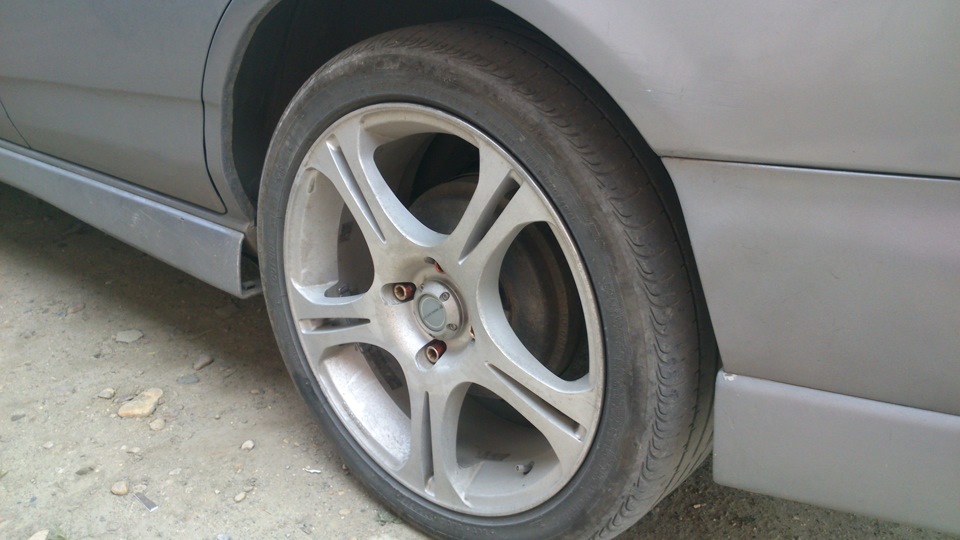 Запись №70] Замена гаек на колесах!) — Nissan Wingroad (Y11), 1,5 л ...