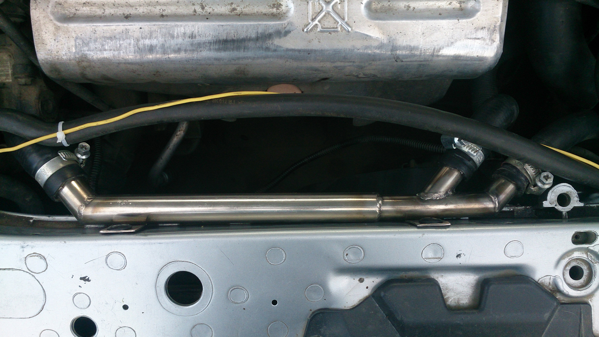 №70 — Тройник системы охлаждения из нержавейки для Ford Focus 1 Zetec-E ...