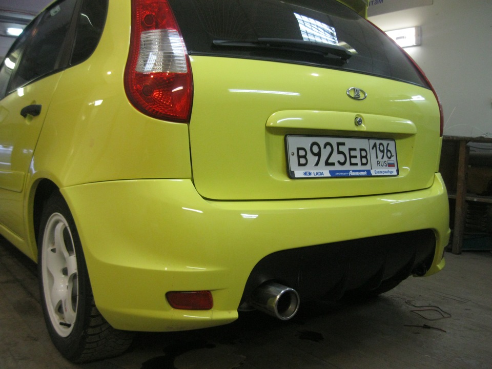 Просто немного фоток — Lada Калина Спорт (1G), 1,6 л, 2009 года ...