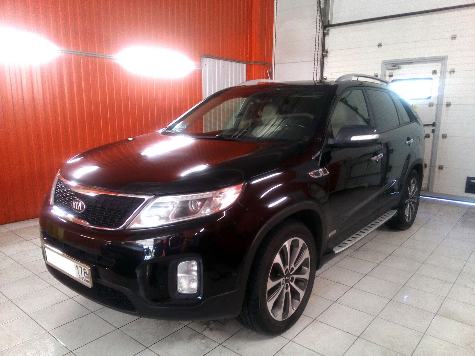 Тефлоновое покрытие кузова Соренто. — KIA Sorento (2G), 2,4 л, 2013 года |  мойка | DRIVE2