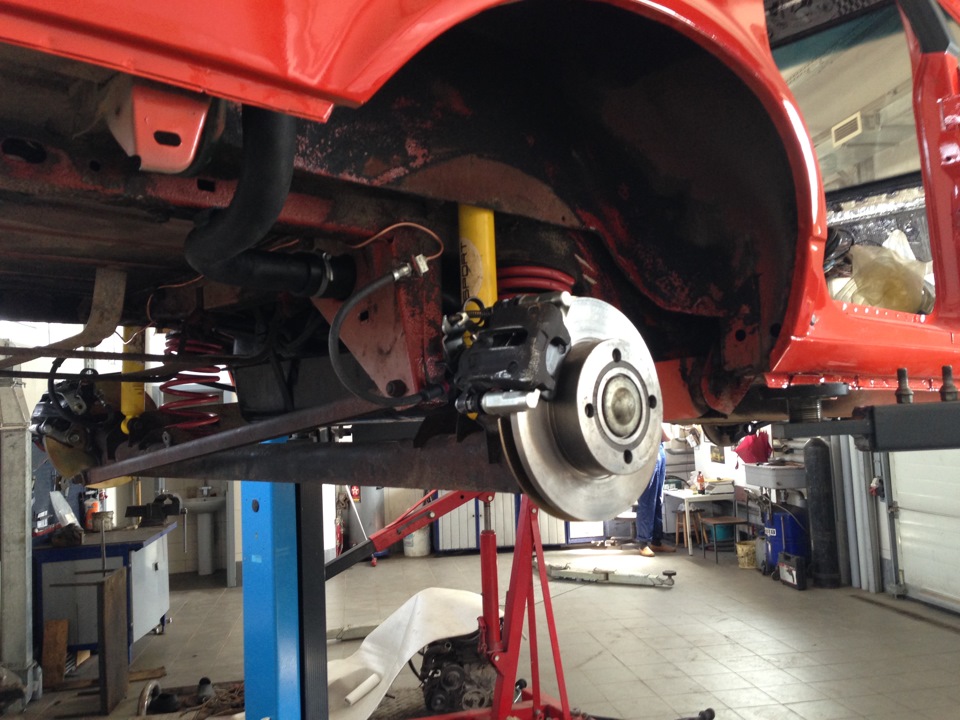 Установка тормозов — Москвич 2141, 1,6 л, 1990 года | своими руками ...