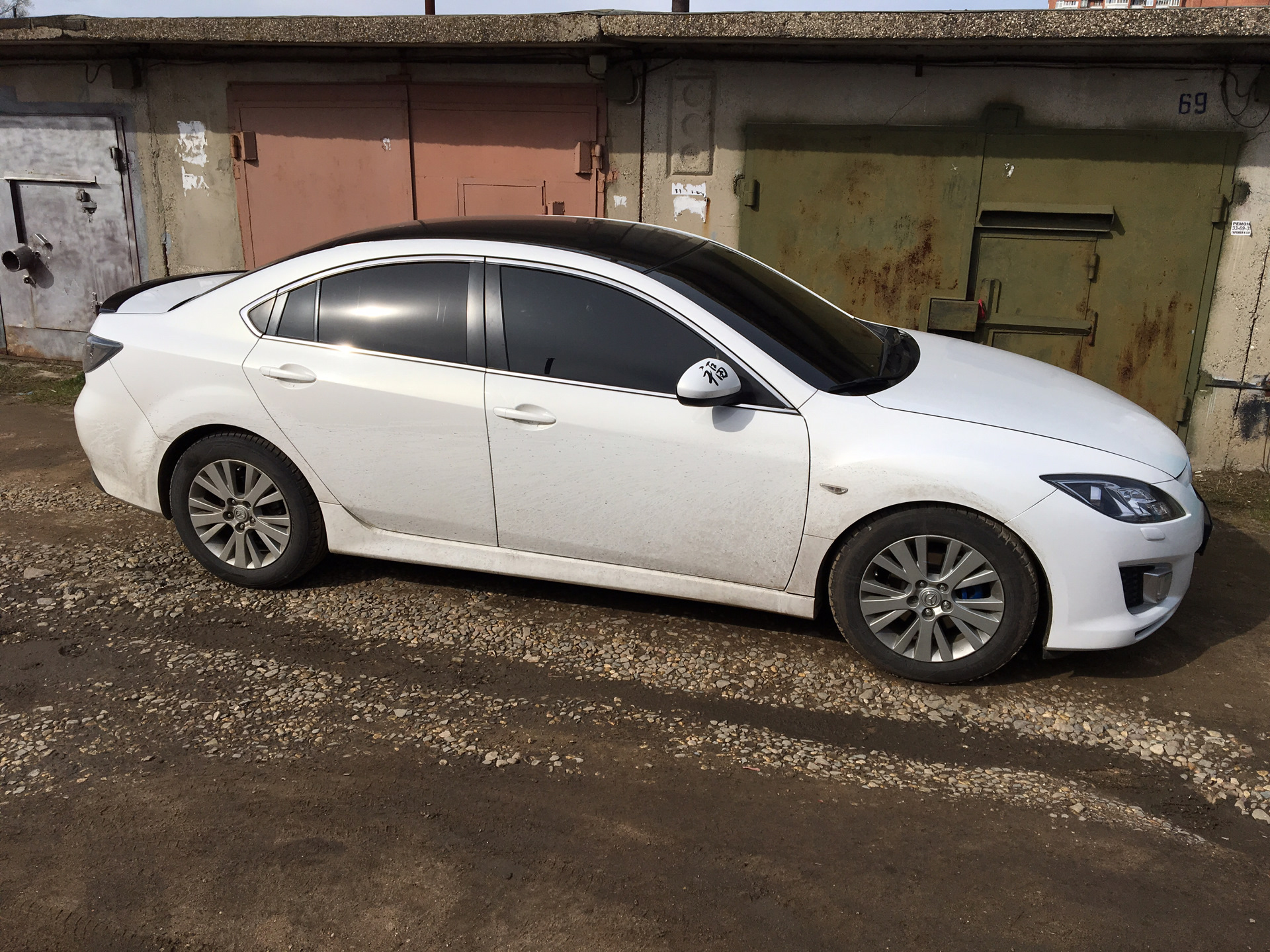 Mazda 6 GH белая