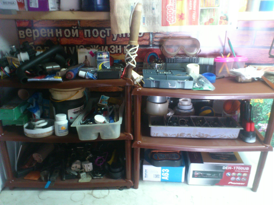 Послезимье 2017, Набор инструментов, убираем дребезг КПП, планы на ...