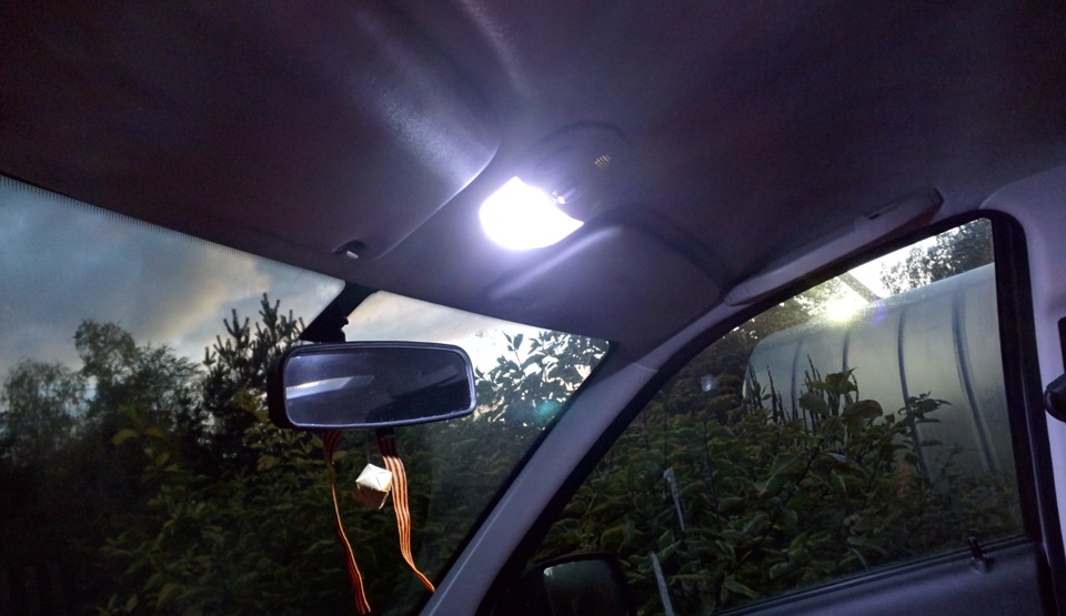 Светодиоды в салон — Lada Kalina Cross, 1,6 л, 2015 года | стайлинг ...