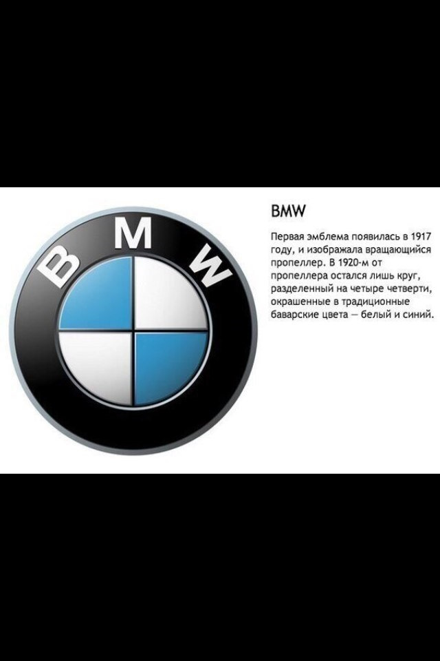 Что означает логотип bmw