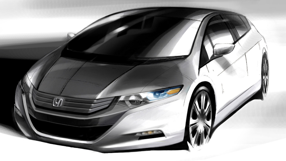 Honda Insight (2G) 1.3 гибридный 2009 | Космолет на DRIVE2
