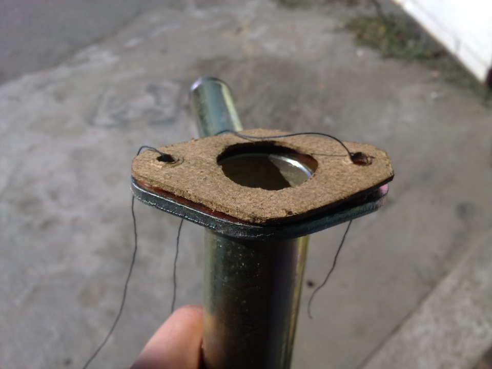 Как заменить прокладку на саксофоне ВАЗ 2108 — Lada 2108, 1,6 л, 1987 ...