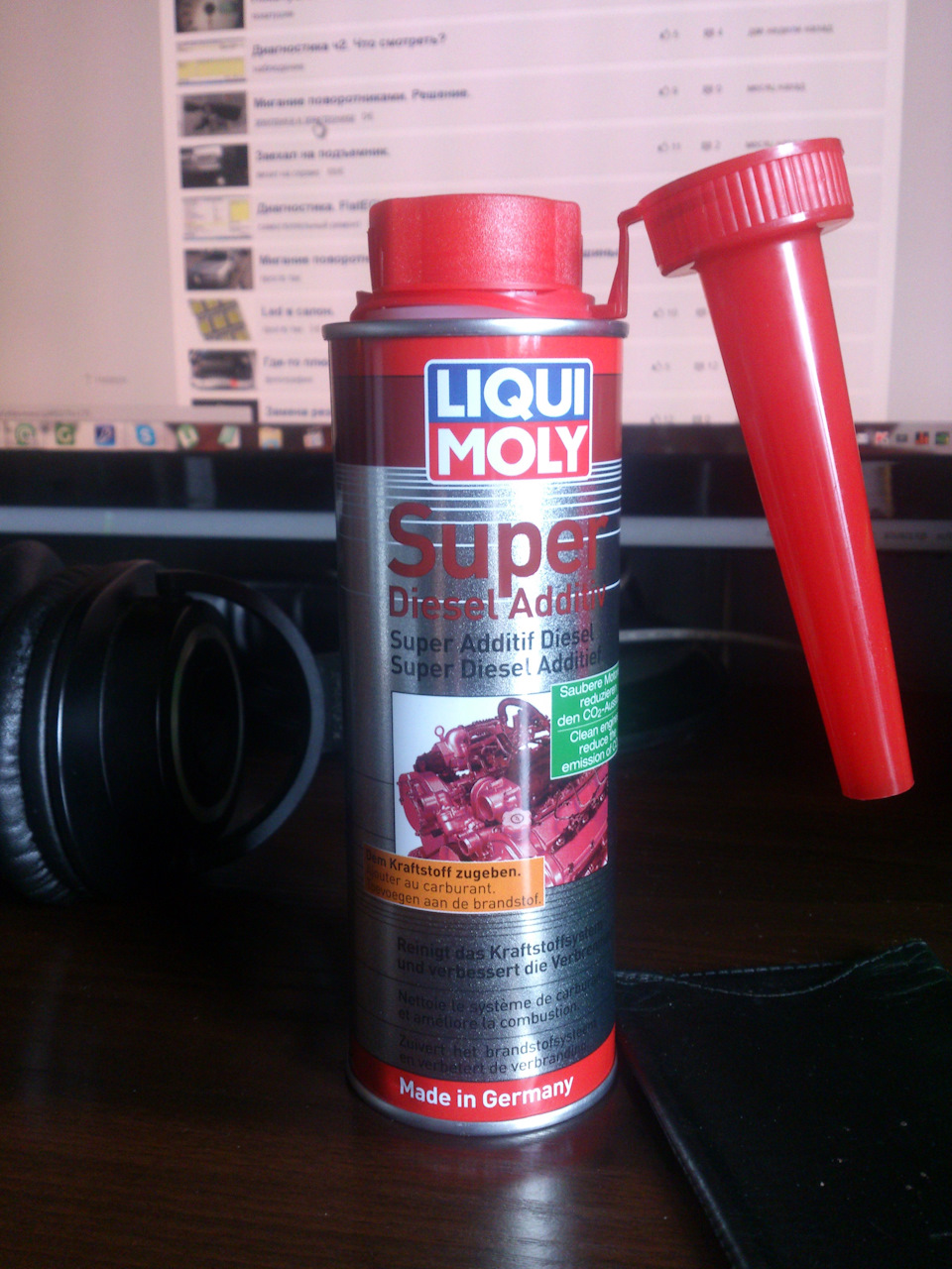 Liqui moly super diesel additiv