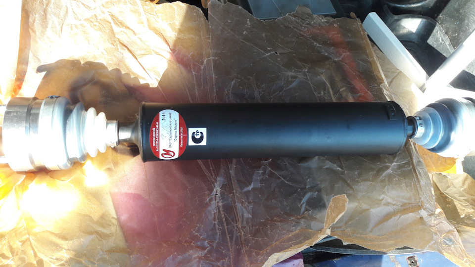 Переходим на Шрусовые карданы — Lada 4x4 3D, 1,7 л, 2006 года ...