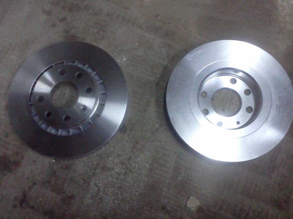 Прощай биение… Тормозные диски — Opel Vectra A, 2 л, 1995 года | своими ...