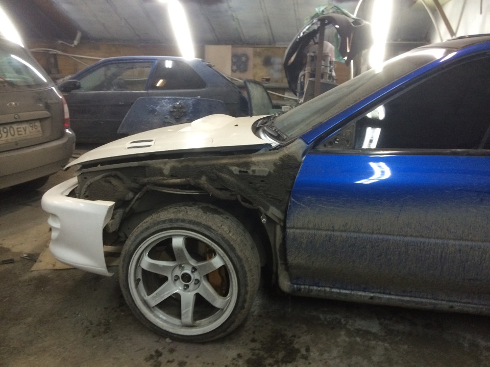 Фото в бортжурнале Subaru Impreza WRX STI (GC)