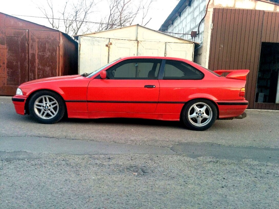 Упали ещё ниже. Теперь-60 — BMW 3 series Coupe (E36), 2 л, 1993 года ...