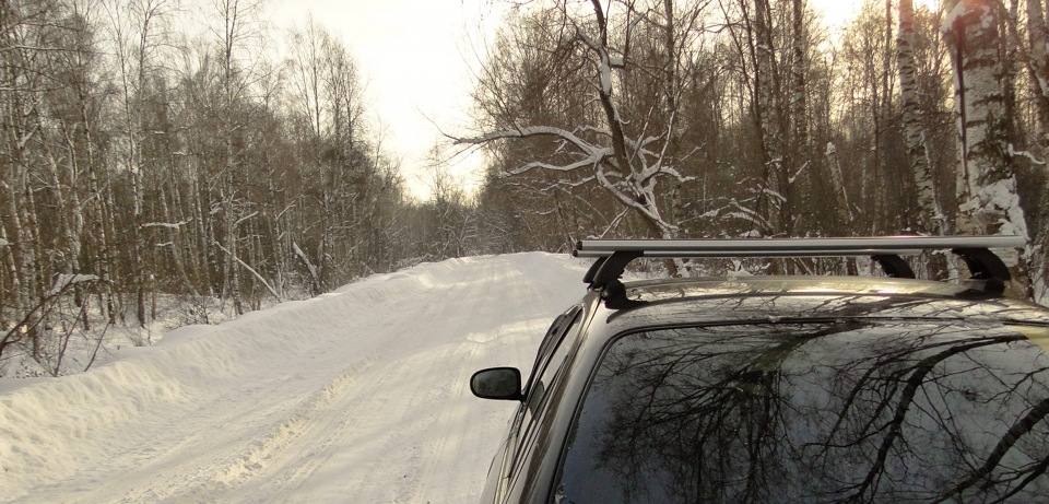 Багажник Lux и ароматизатор Eikosha — Nissan Almera II (N16), 2005 года ...