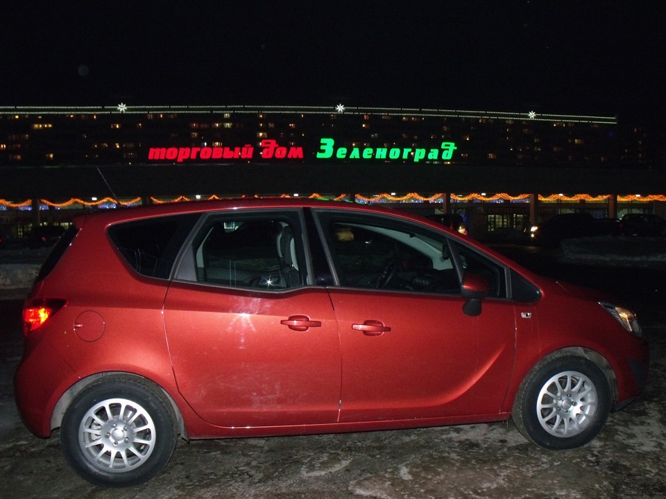 Фото в бортжурнале Opel Meriva (B)