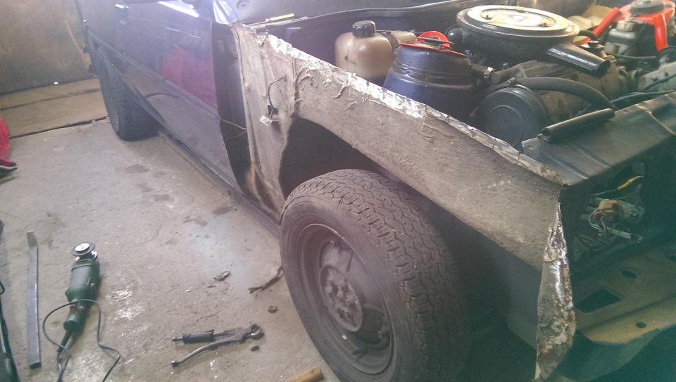 Таврия после ДТП — Lada 21011, 1,6 л, 1980 года | своими руками | DRIVE2