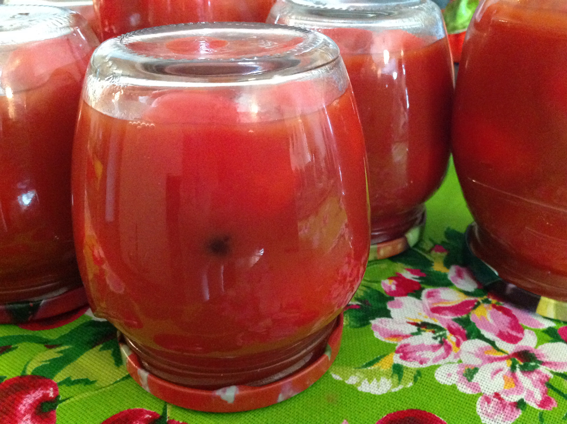 Сок из домашних помидор на зиму