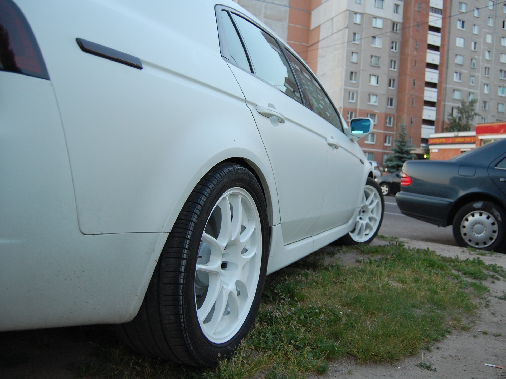 Новые диски. Примерка резины. — Acura TL (3G), 3,2 л, 2006 года | шины |  DRIVE2