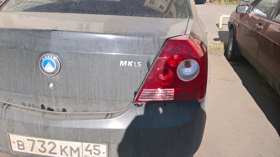 geely mk cross лампы