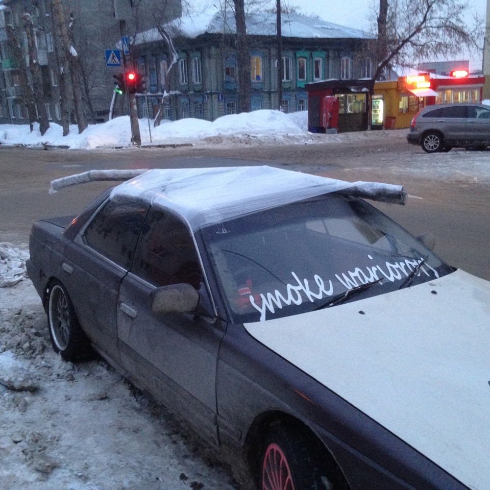 Поребрик или бордюр — Nissan Laurel (C33), 2,5 л, 1991 года | поломка ...