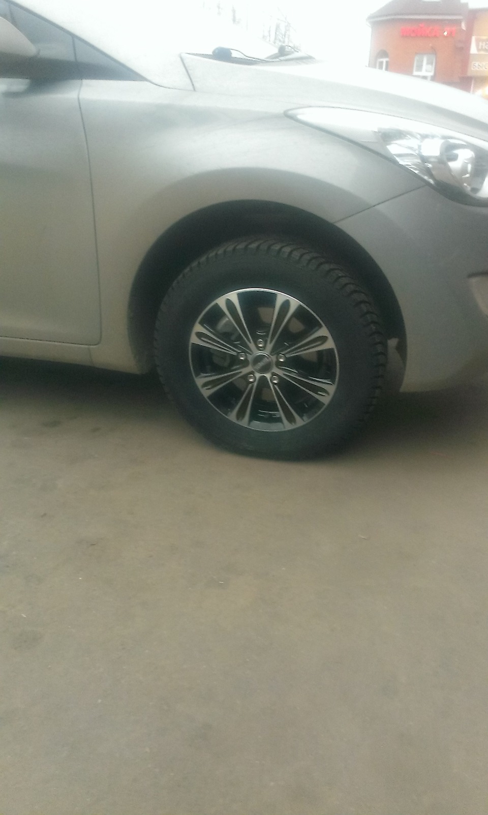 Неудачи с колесами ч.1 — Hyundai Avante (5G), 1,6 л, 2011 года ...