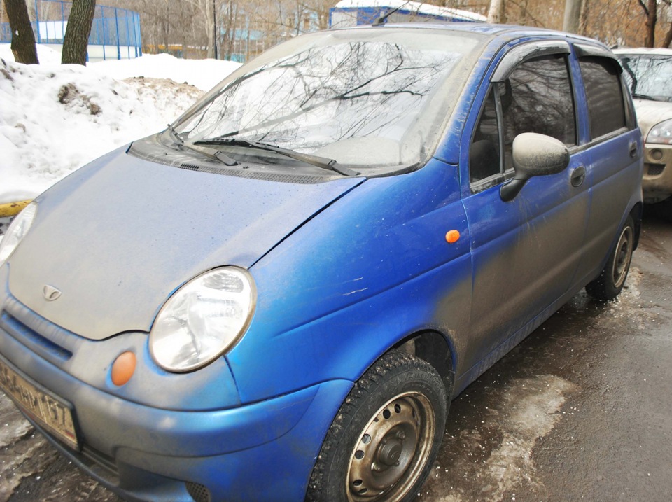 Daewoo Matiz дрифт