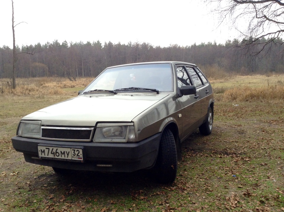 Зимний фотосет (+видео) — Lada 21093i, 1,5 л, 2003 года | фотография ...