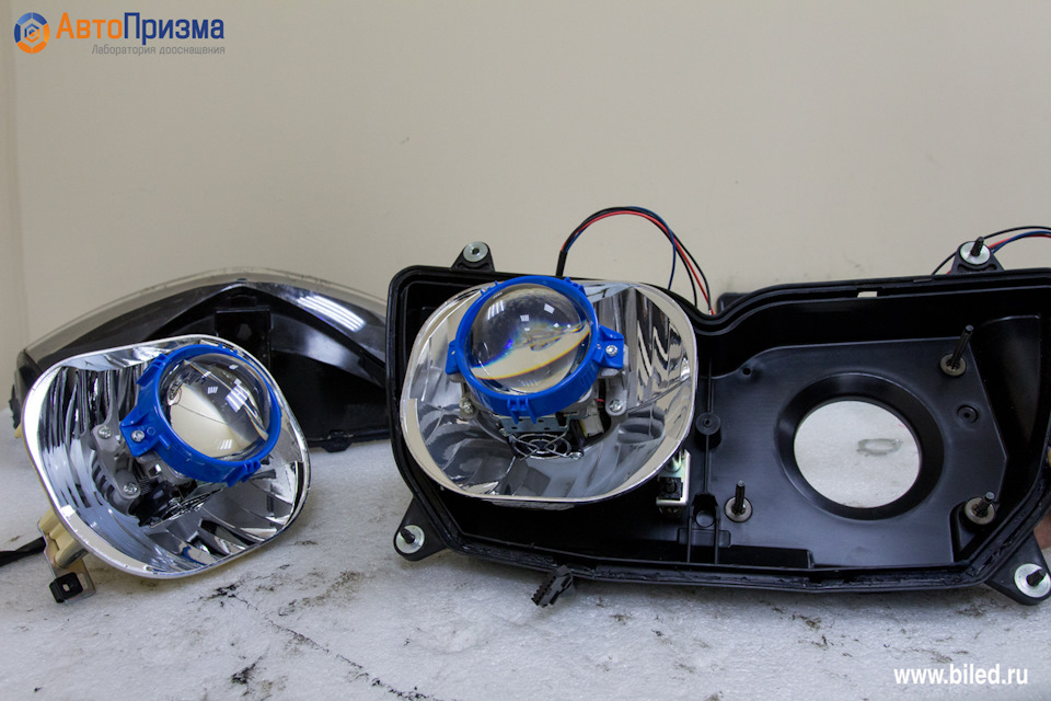 Bi led линза для мотоцикла