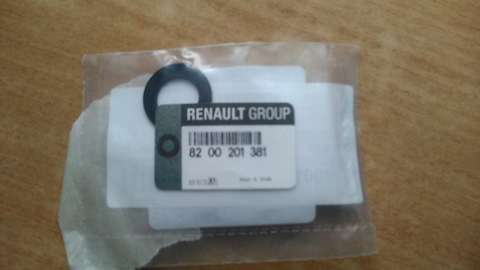 8200201381 Кольцо уплотн. пробки заливной RENAULT | Запчасти на DRIVE2