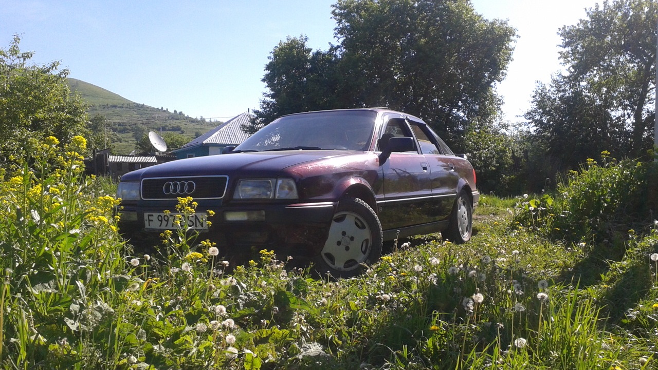 Audi 80 (B4) 2.0 бензиновый 1991 | Вишневая Королева на DRIVE2