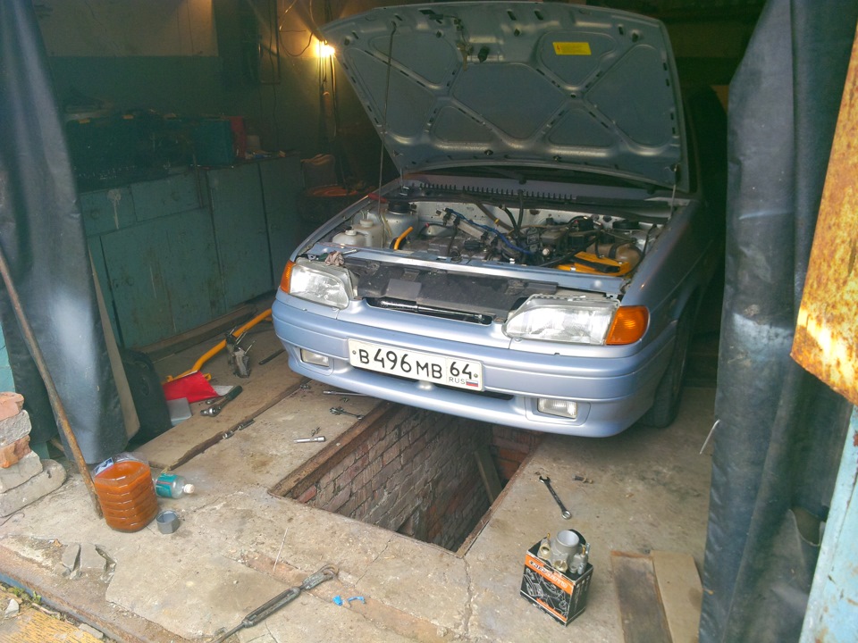 Дроссель 52мм — Lada 2115, 1,5 л, 2005 года | аксессуары | DRIVE2