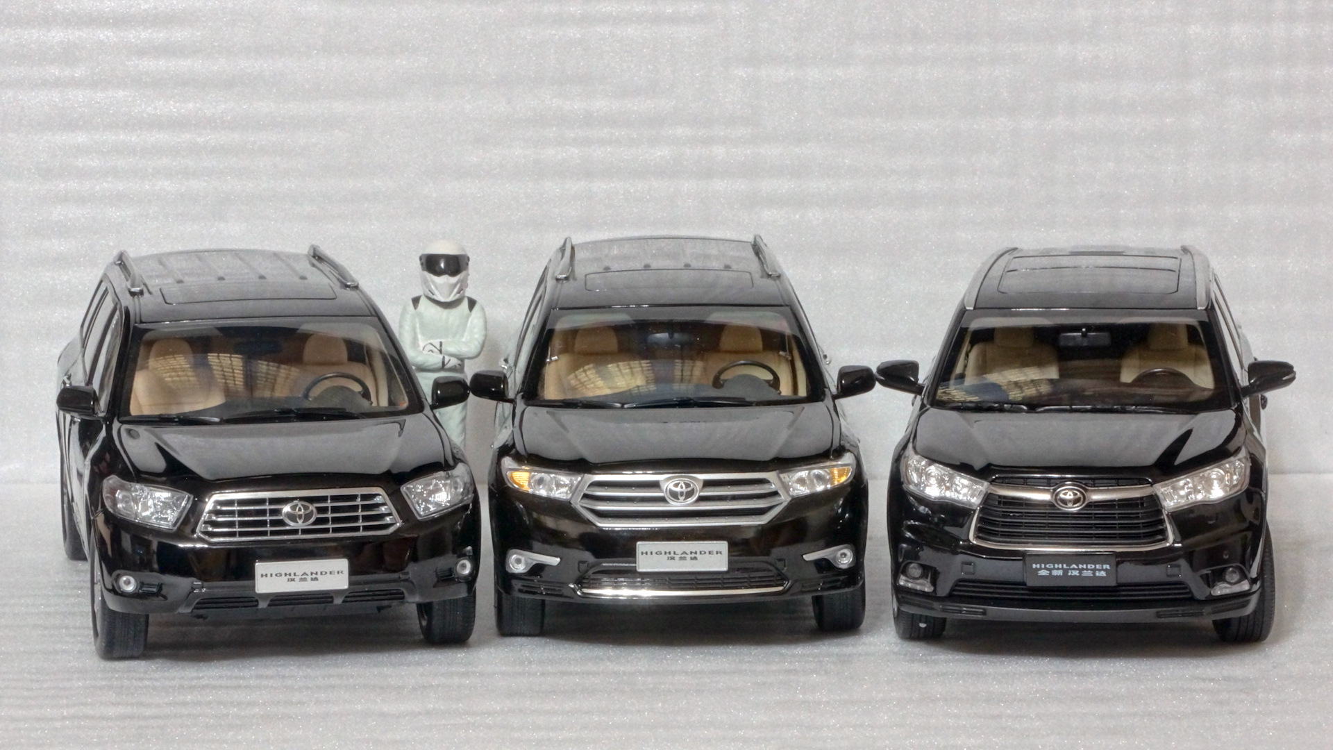 Toyota Highlander 2008, 2010 и 2014 (Paudi, 1:18) — Сообщество «Масштабные  Модели» на DRIVE2