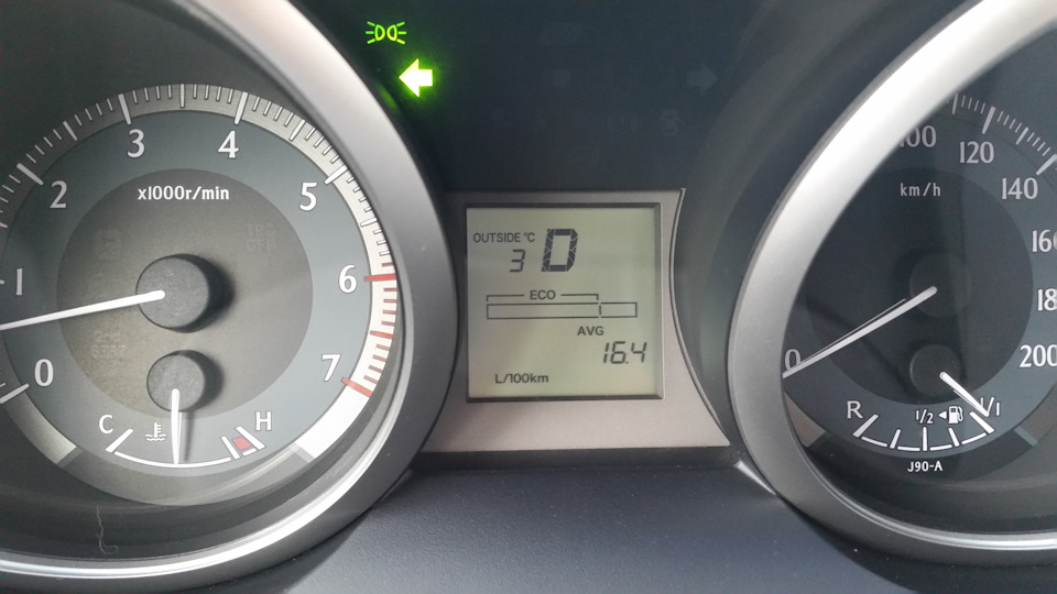 Расход топлива для 4 литрового Прадо! — Toyota Land Cruiser Prado 150 ...