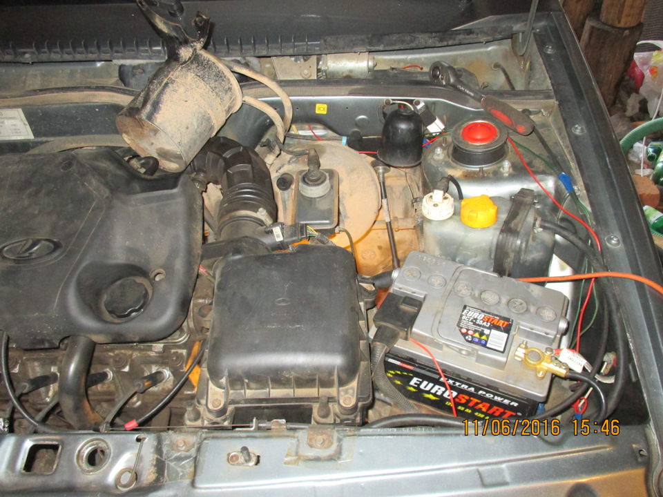 Подтяжка рейки и смазка амортизаторов багажника — Lada 2114, 1,6 л ...