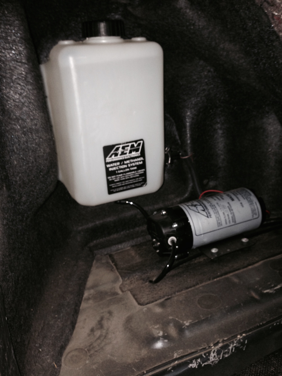 Установка системы впрыска водометанола AEM — Subaru Legacy (BL/BP), 2 л ...