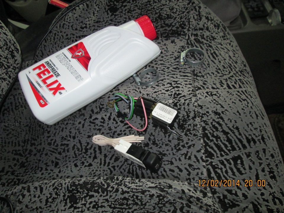 В общем поставил доп насос на печку, немного фото — Lada Калина хэтчбек ...