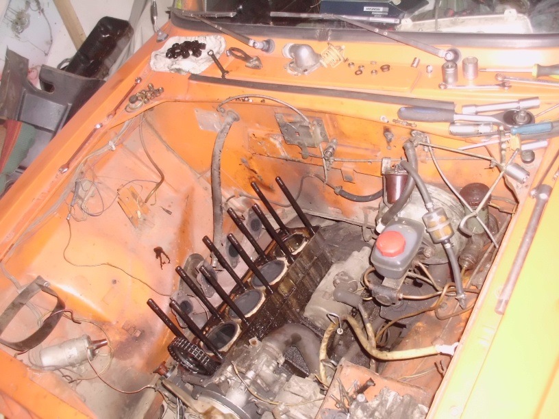 двигатель — что с ним стало… — ИЖ Москвич 412, 1,5 л, 1983 года ...