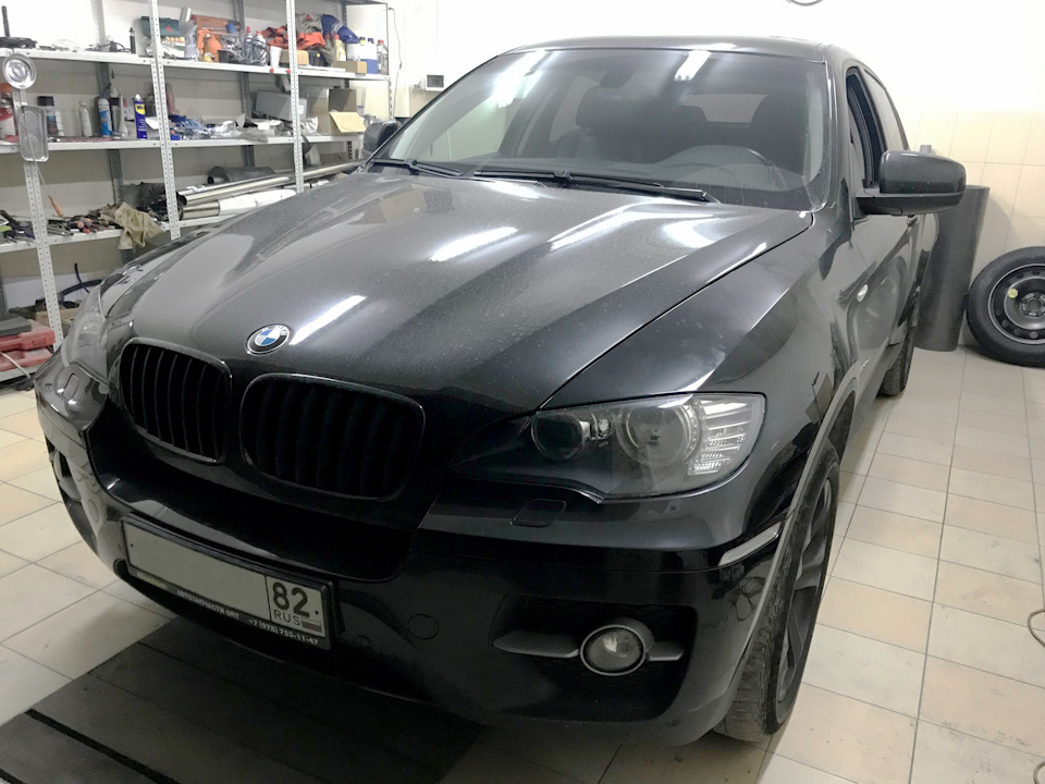 BMW X6 (E71) — удаление вихревых заслонок, DPF, EGR и увеличение ...