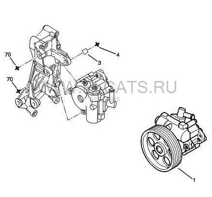 4007.АС — Peugeot 607. Запчасти на фото: 4007AC