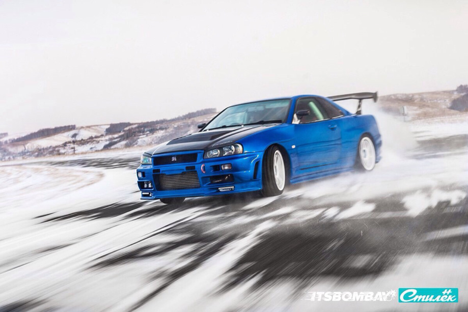 Nissan Skyline r34 дрифт