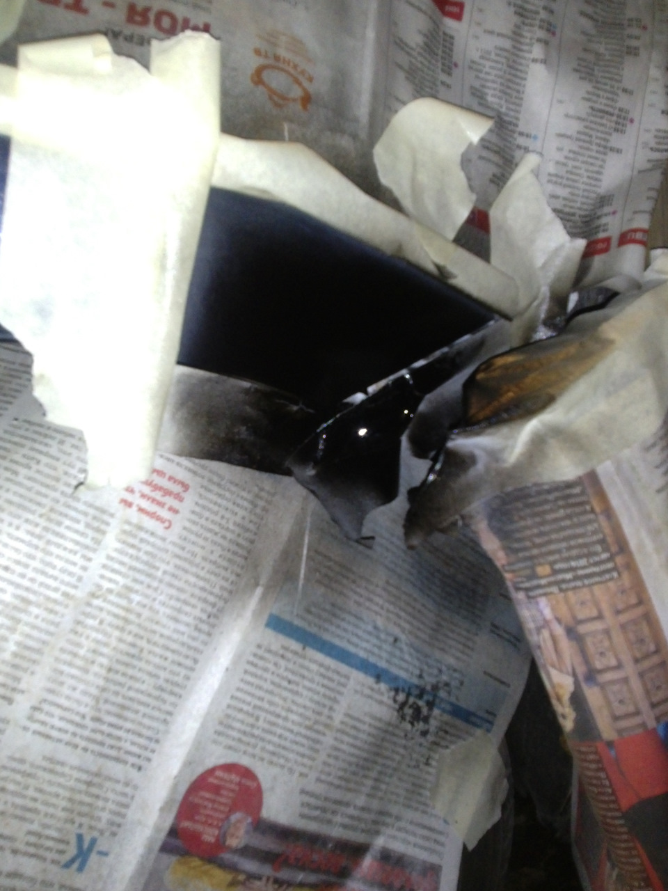 Тизер (удаление скола на крыле, 3х2 см.) — Volkswagen Polo Sedan, 1,6 л ...