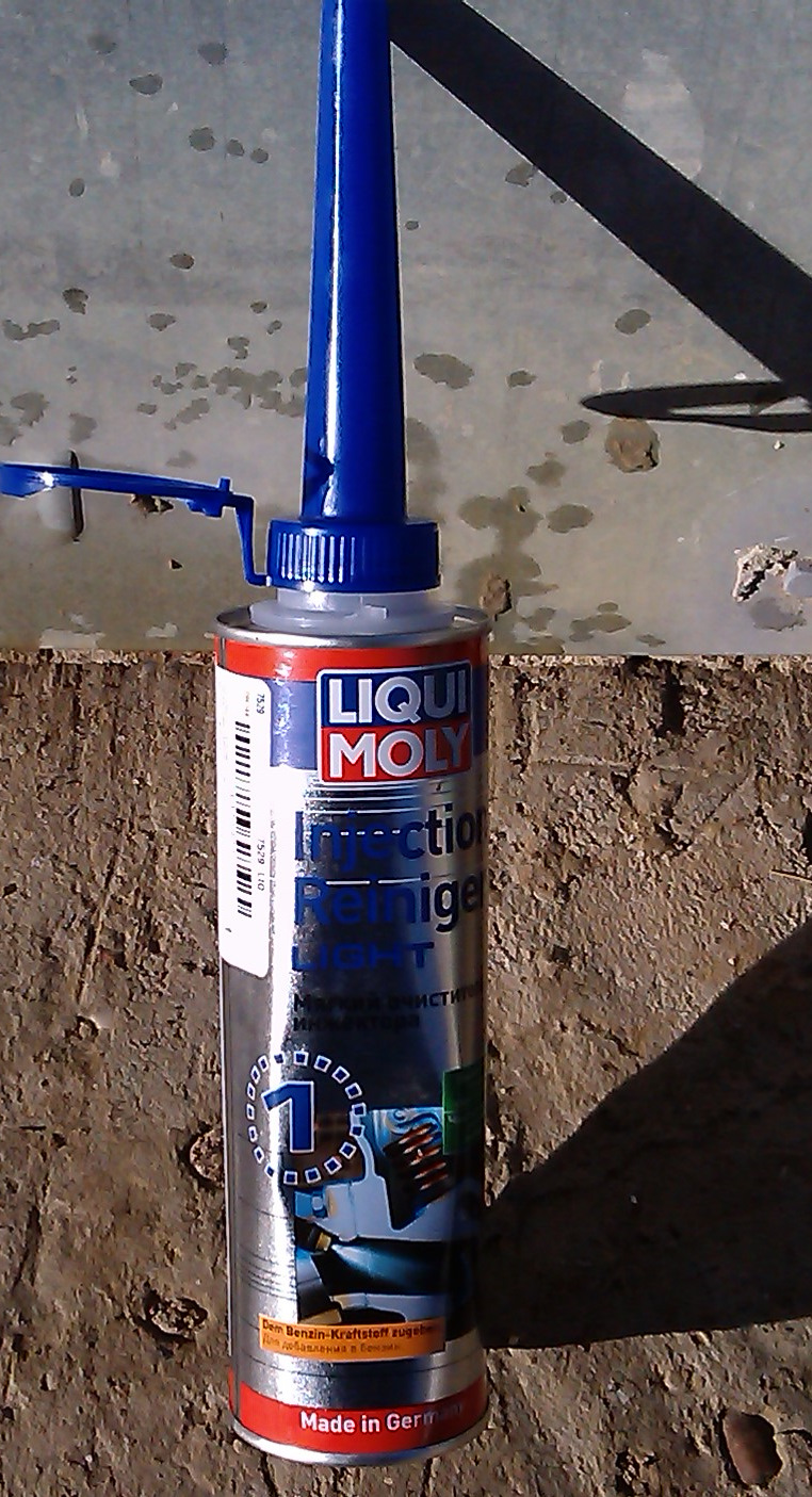 Мягкий очиститель инжектора от "LIQUI MOLY" — Skoda Octavia A5 Mk2, 1,8 ...