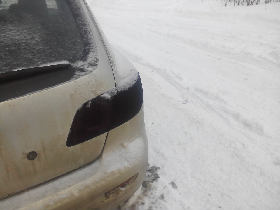 Решил затемнить задние фары — DRIVE2